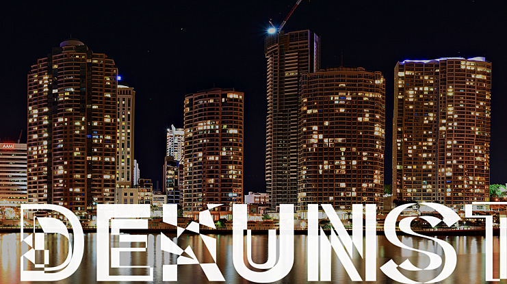 DeKunst Initialen Font