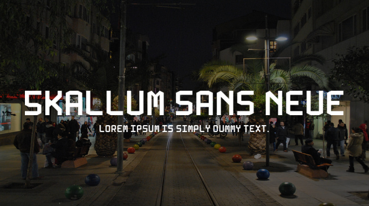 5Kallum Sans Neue Font