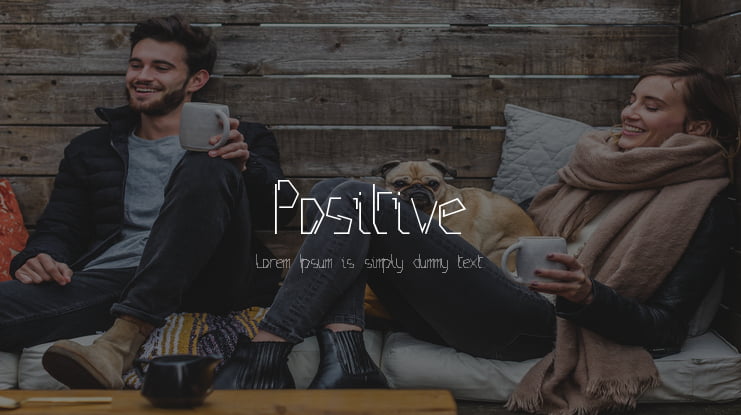 Positive Font