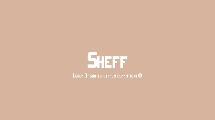 Sheff Font Family