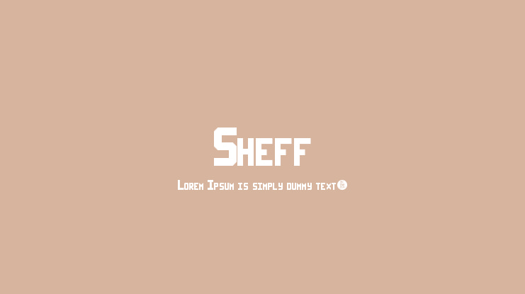 Sheff Font Family