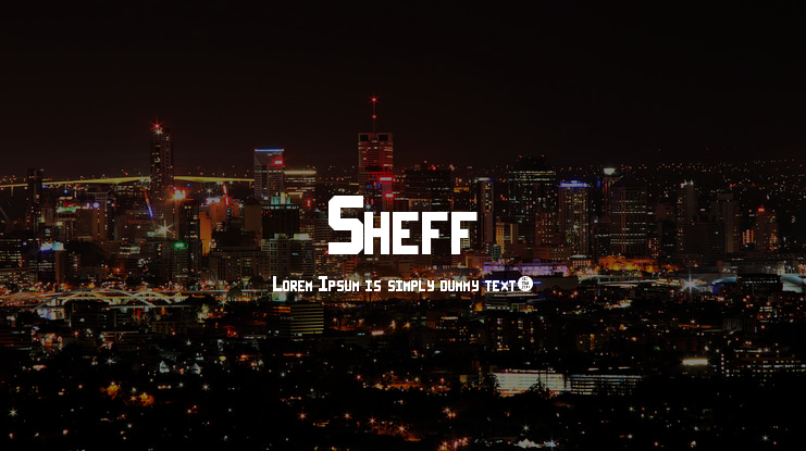 Sheff Font Family