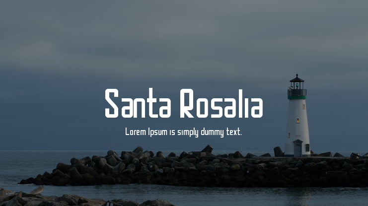 Santa Rosalia Font