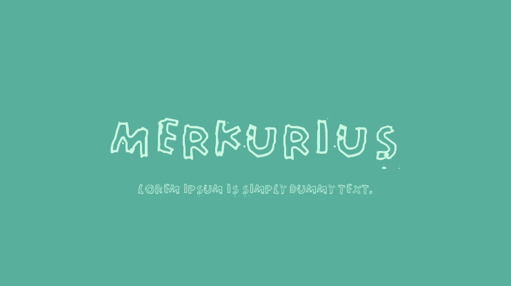 Merkurius Font
