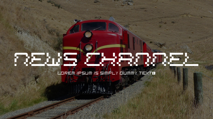 News Channel Font