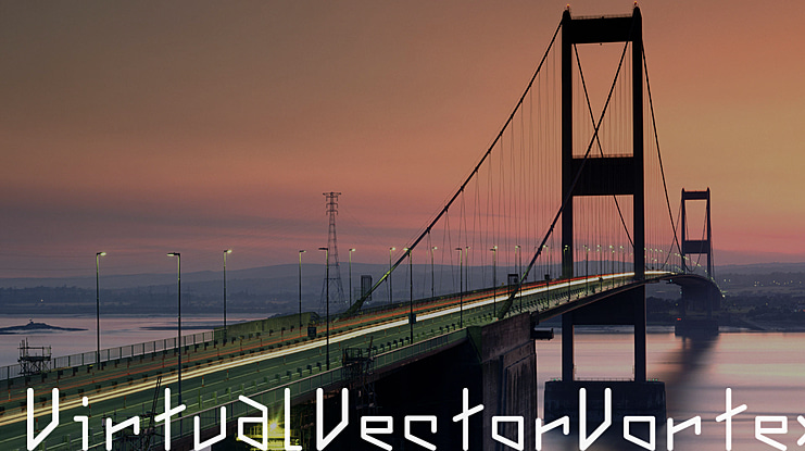 VirtualVectorVortex Font