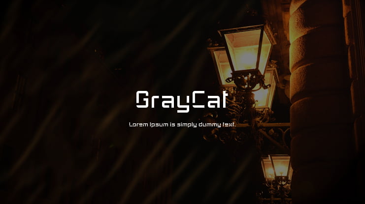 GrayCat Font
