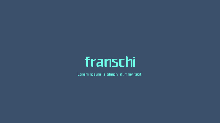 franschi Font