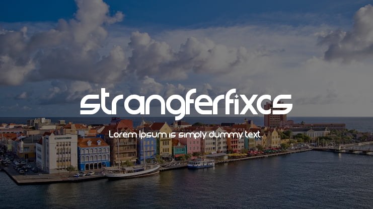 strangferfixcs Font