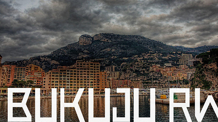 Bukuju RW Font