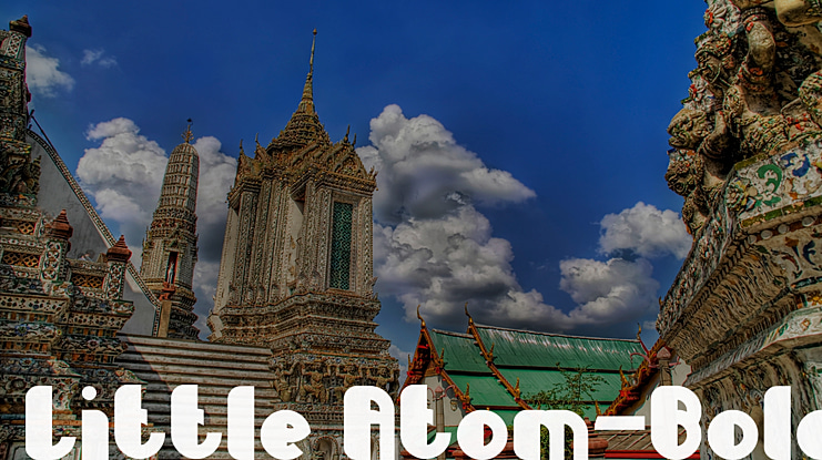 Little Atom- Font Family