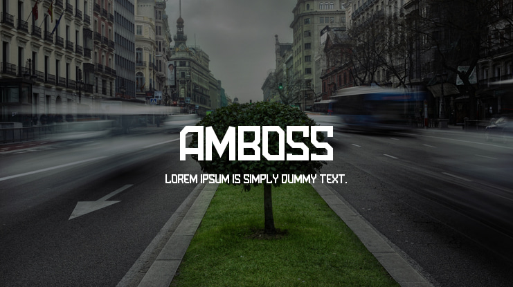 Amboss Font Family