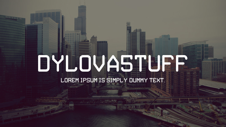 DYLOVA5TUFF Font