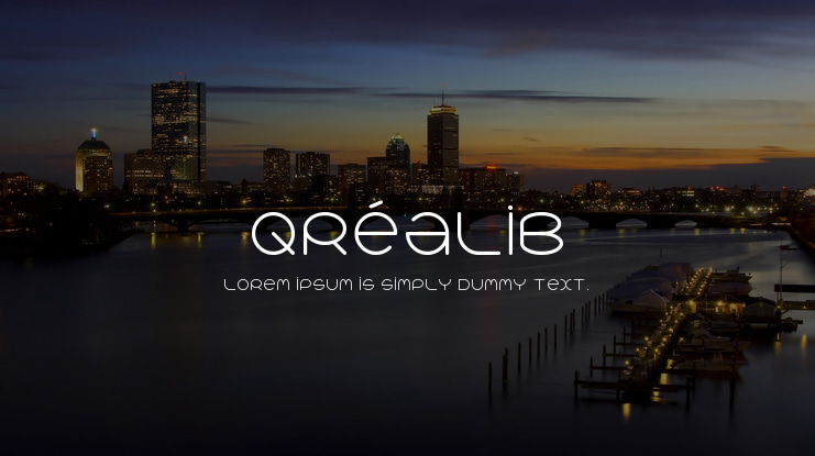 qréalib Font