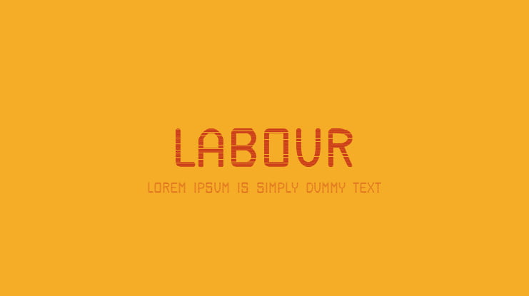 Labour Font