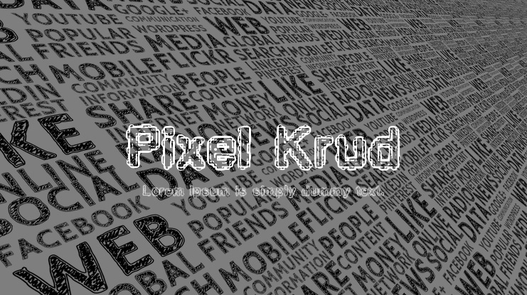 Pixel Krud Font