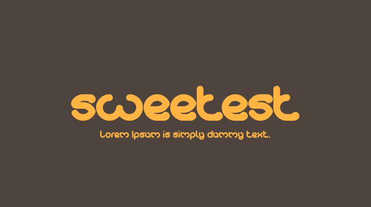 sweetest Font
