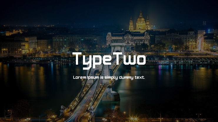 TypeTwo Font
