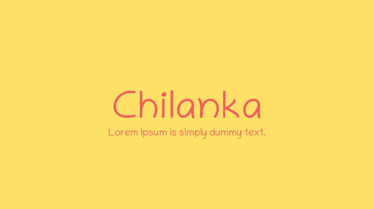 Chilanka Font
