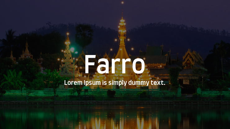 Farro Font Family