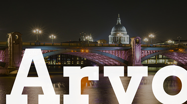 Arvo Font Family