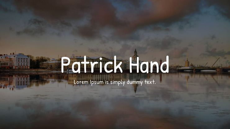 Patrick Hand Font