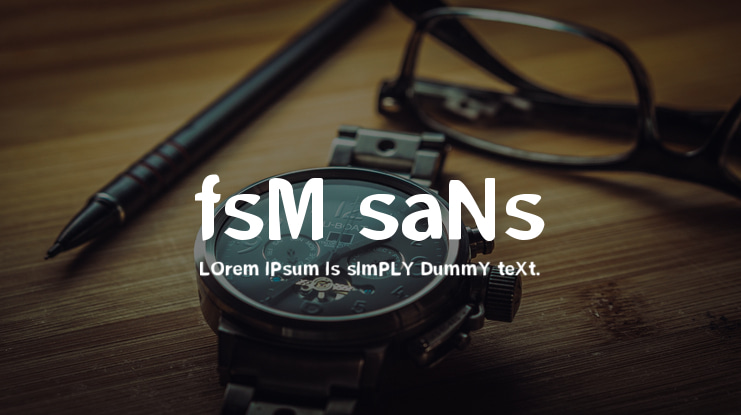 FSM Sans Font