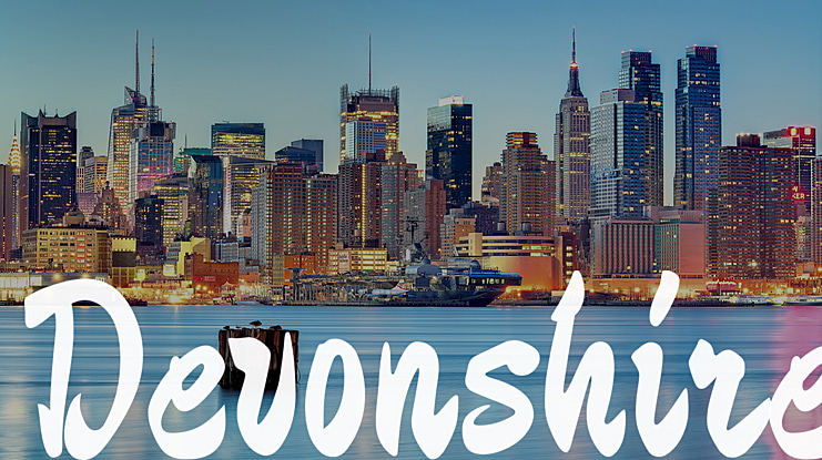 Devonshire Font