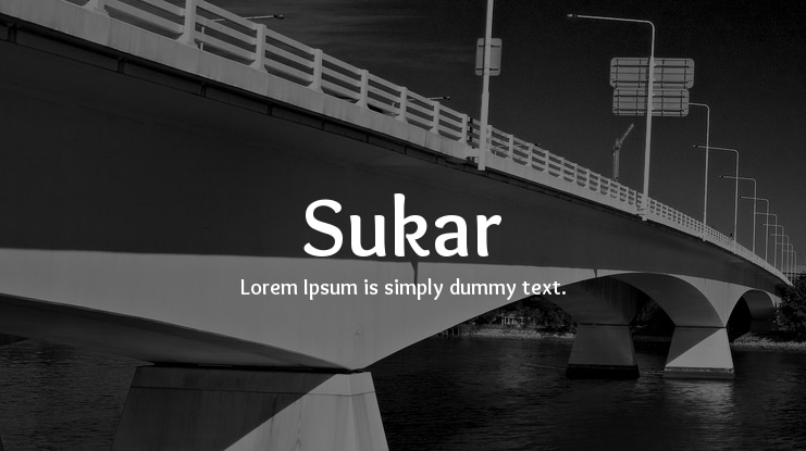 Sukar Font Family