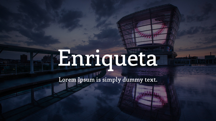 Enriqueta Font Family