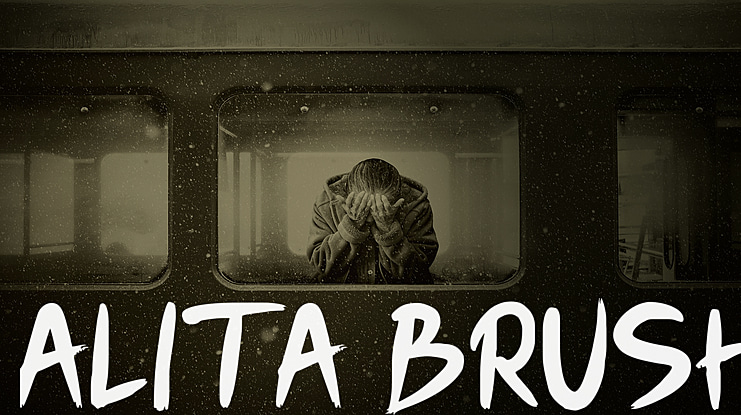 Alita Brush Font
