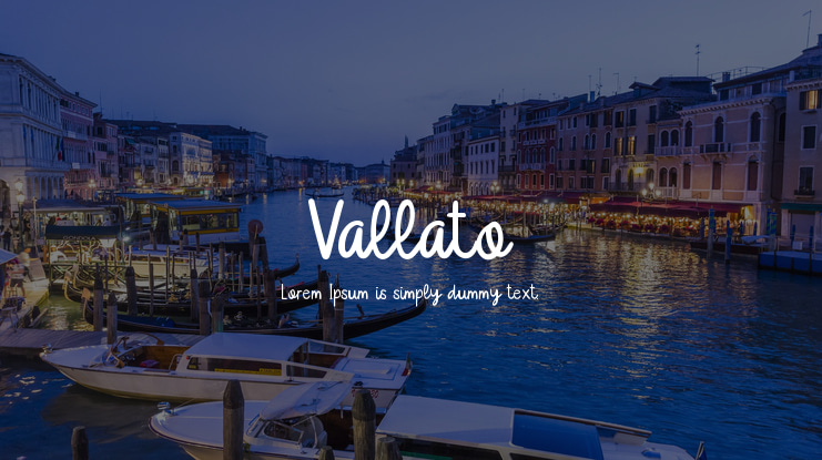 Vallato Font