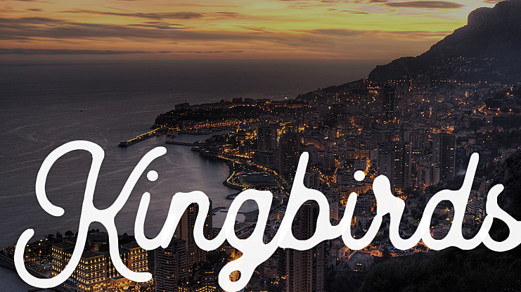 Kingbirds Font