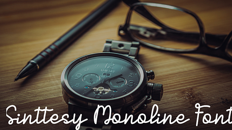Sinttesy Monoline Font