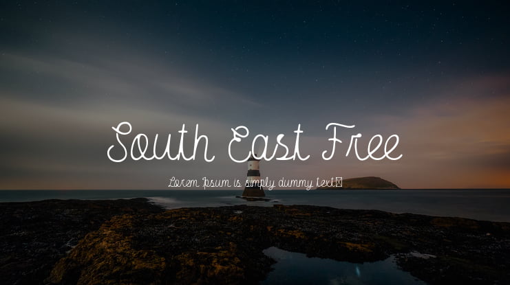 South East Free Font