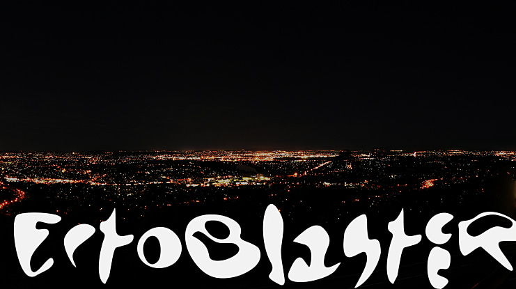 Ecto Blaster Font