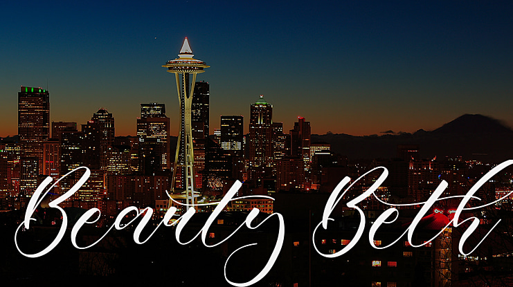 Beauty Beth Font