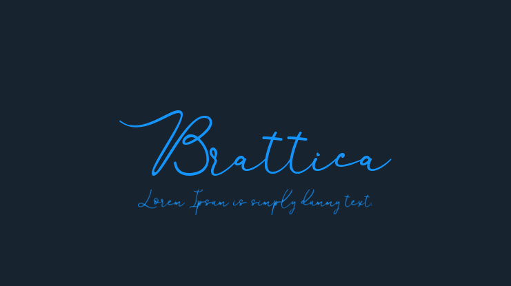Brattica Font