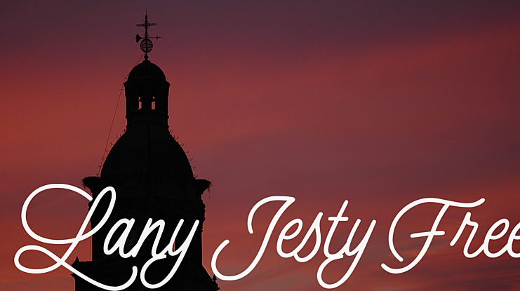Lany Jesty Free Font