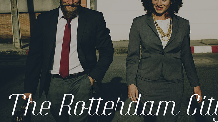 The Rotterdam City Font