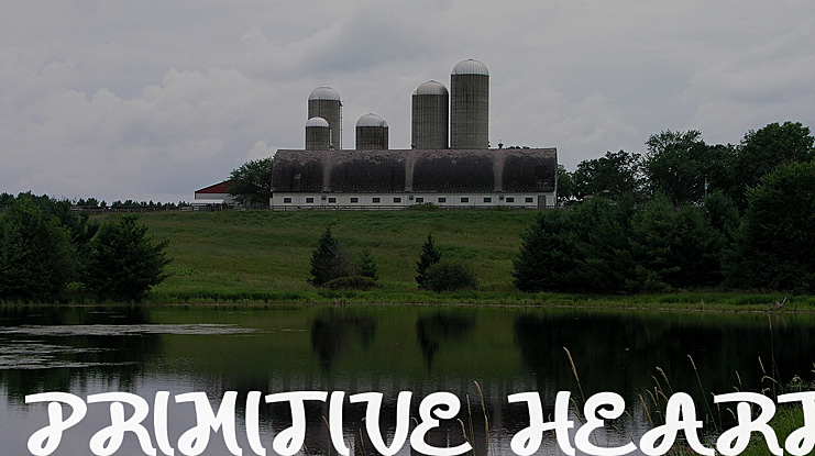 PRIMITIVE HEART Font Family