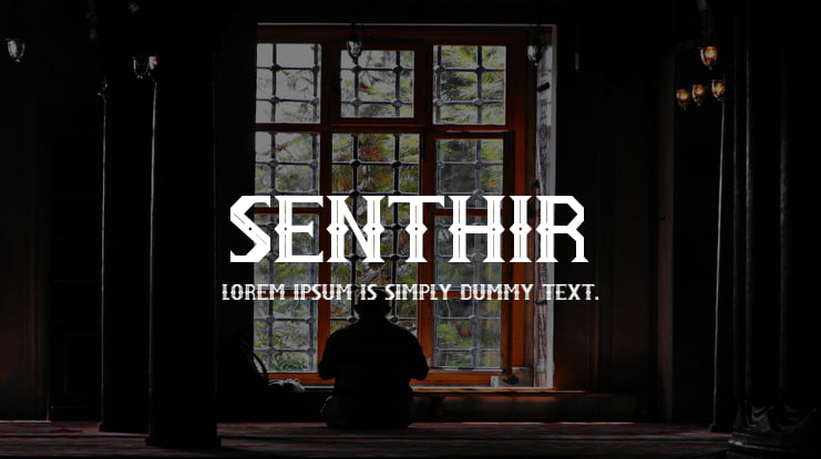 SENTHIR Font