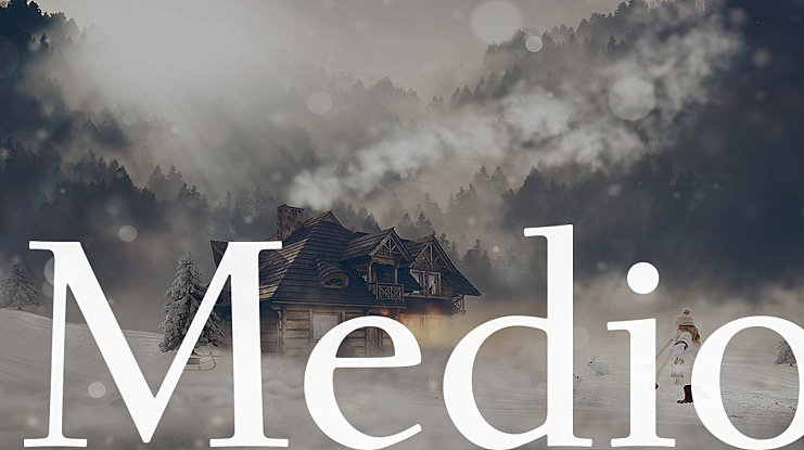 Medio Font Family