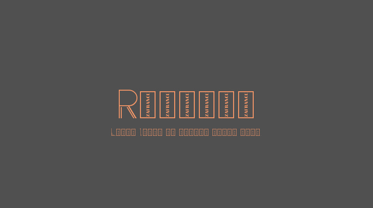 Racheto Font