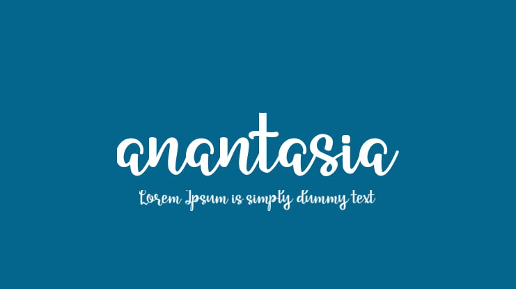 anantasia Font