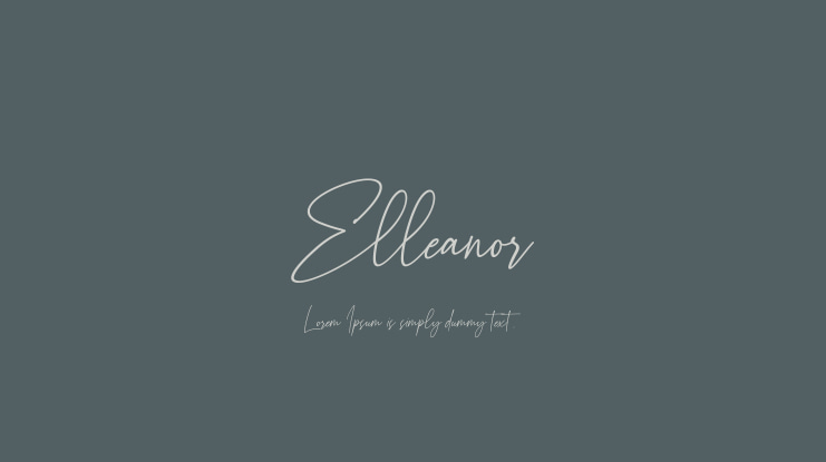 Elleanor Font