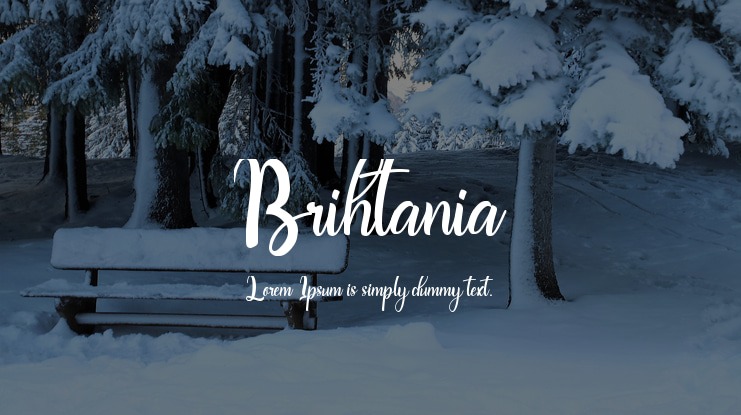 Brihtania Font