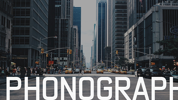Phonograph Font