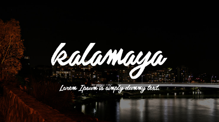kalamaya Font Family