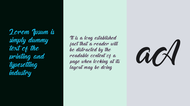 Bellagu Personal Use Only Font